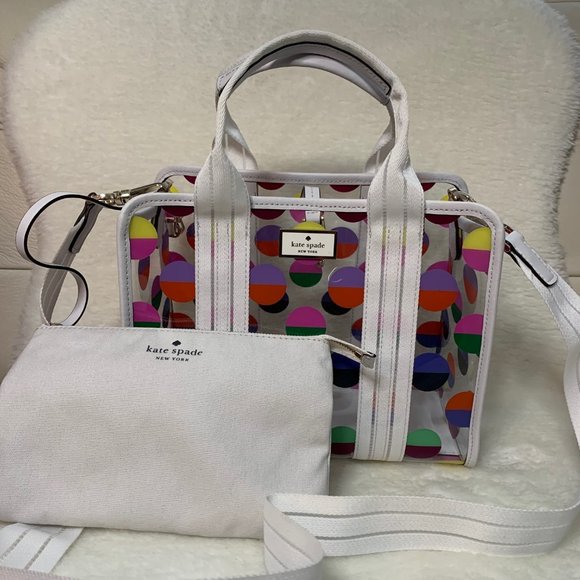 New KATE SPADE Medium Satchel See Through - Picture 1 of 6
